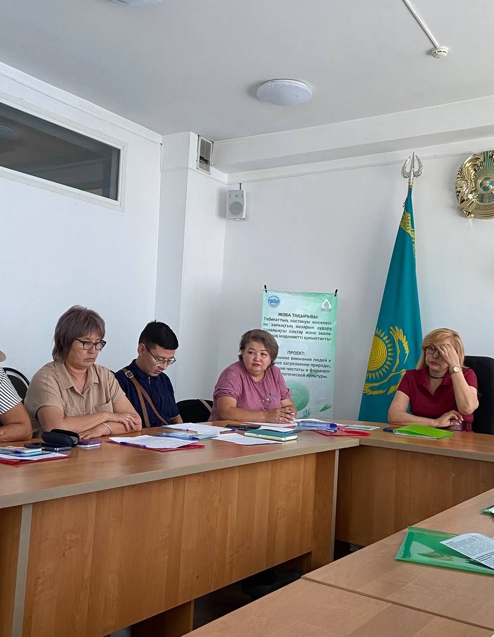 Ағымдағы жылдың 13 тамыз күні қалалық Ардагерлер үйінде тұрғындар арасында экологиялық мәдениетті дамыту және қоршаған ортаны қорғау тақырыбында семинар өтті.