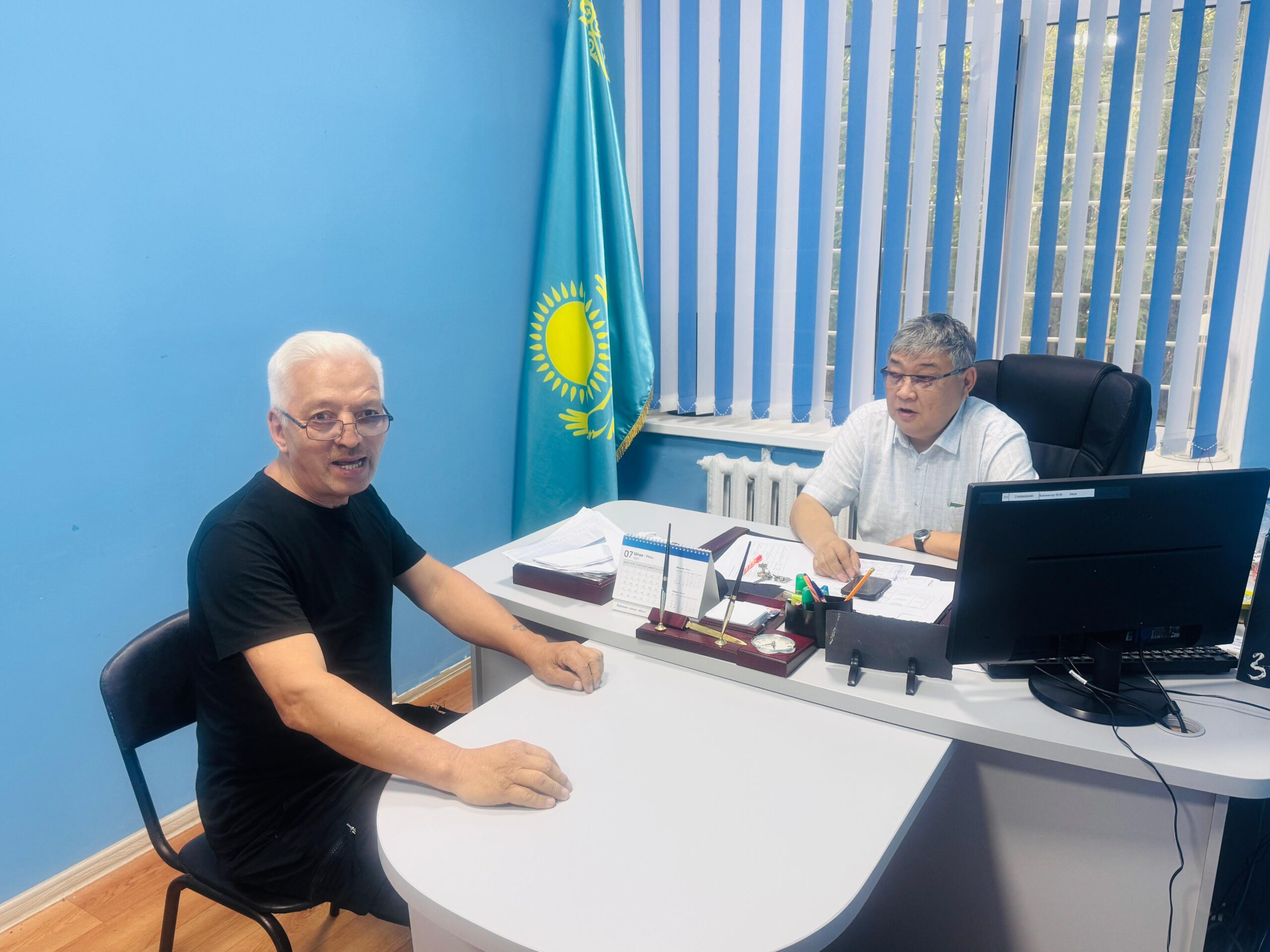 Бүгін Станционный кентінің әкімі азаматтарды жеке мәселелері бойынша қабылдады