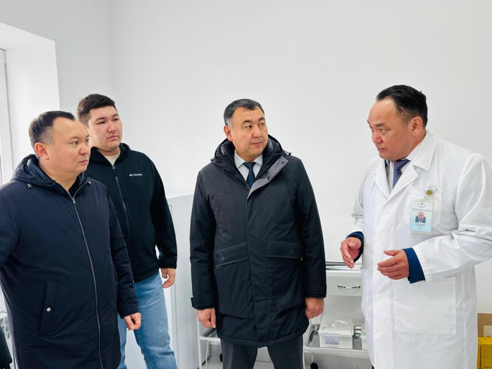 Республика күні: Қобда ауданында екі жаңа медициналық пункт пайдалануға берілді