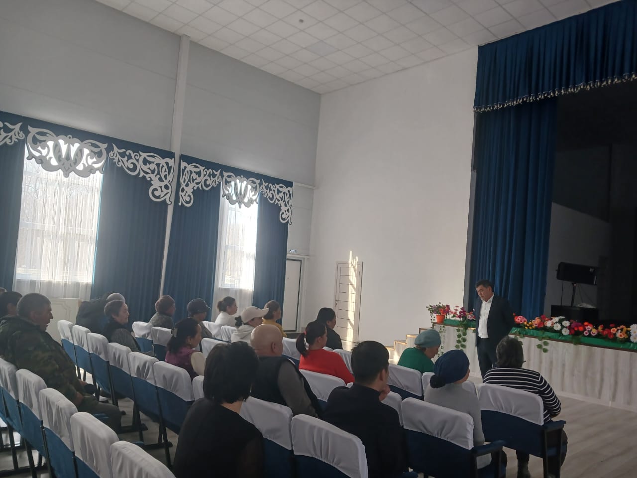 Балпық ауылдық округі әкімінің Жаңаталап ауылының тұрғындарымен кездесуі