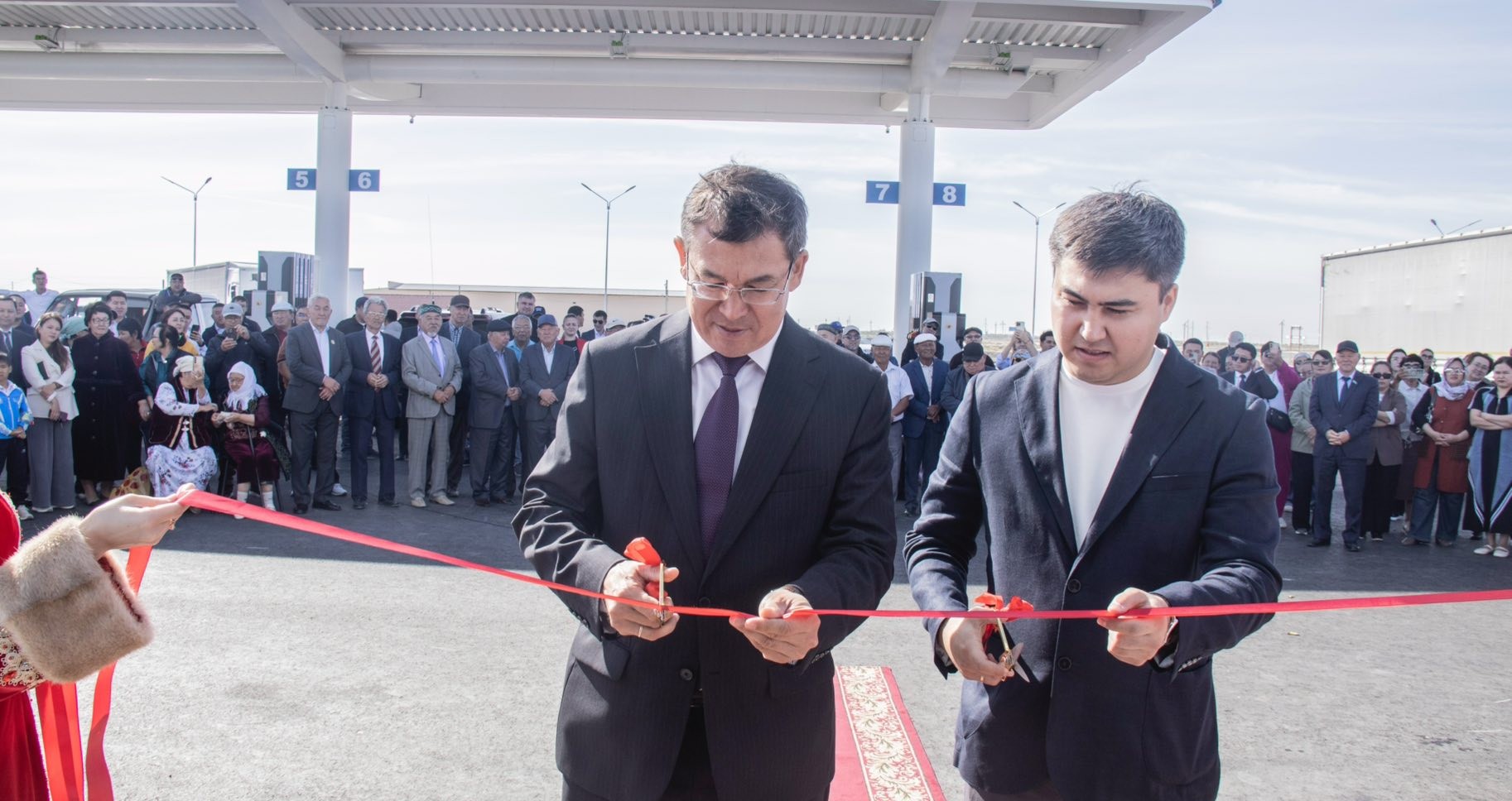 Махамбет ауданында жаңа жанармай-газ бекеті ашылды!