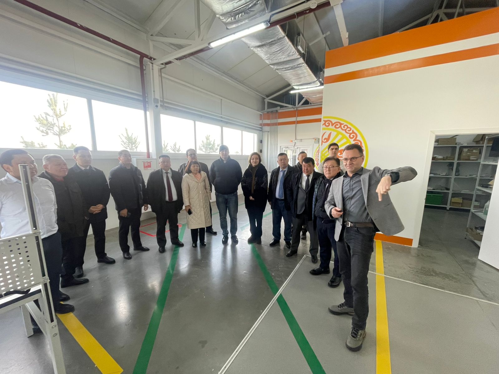 Л.Н. Гумилев атындағы ЕҰУ басшылары мен ғалымдарының №1 Индустриялық паркке сапары