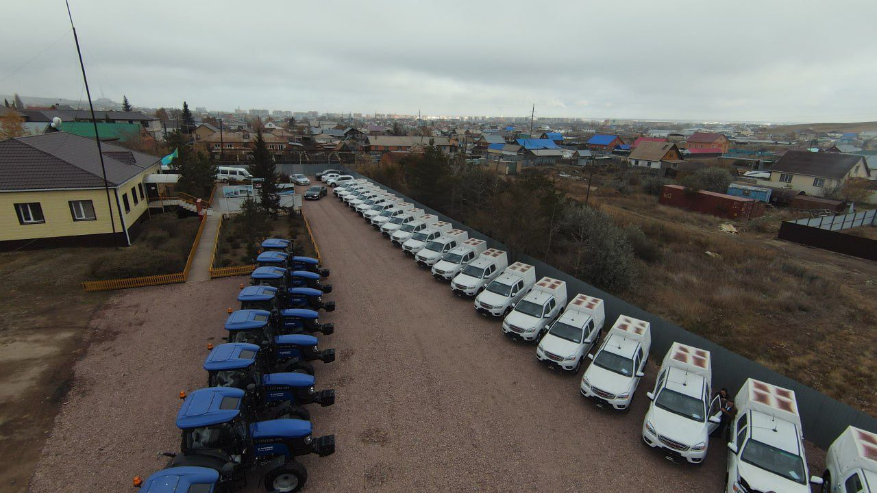 Республика күні қарсаңында Ақмола облысының орман шаруашылықтары 85 бірлік жаңа арнайы техника алды