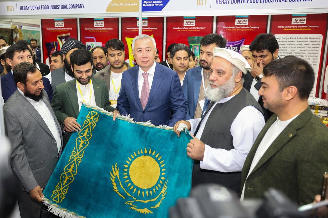 ШЫМКЕНТТЕ АУҒАНСТАН ТАУАРЛАРЫНЫҢ КӨРМЕСІ БАСТАЛДЫ