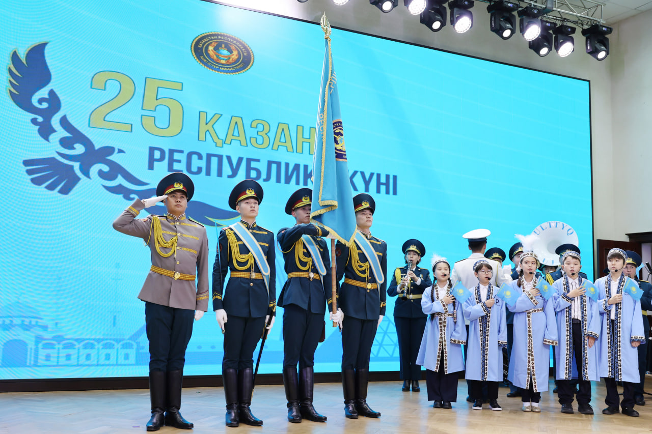 Ұлттық ұлан әскери қызметшілеріне наградалар табысталды