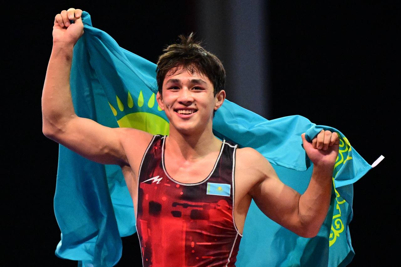 Асамбек Бекасыл еркін күрестен алтын медаль иеленді