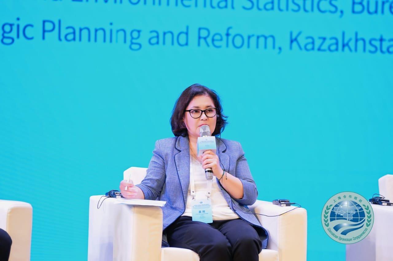 Ұлттық статистика бюросы ШЫҰ жасыл өнеркәсіп мәселелері бойынша семинарда Қазақстанның тәжірибесін ұсынды