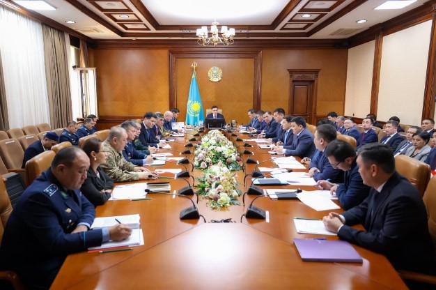 Шымкентте терроризмге қарсы комиссияның отырысы өтті