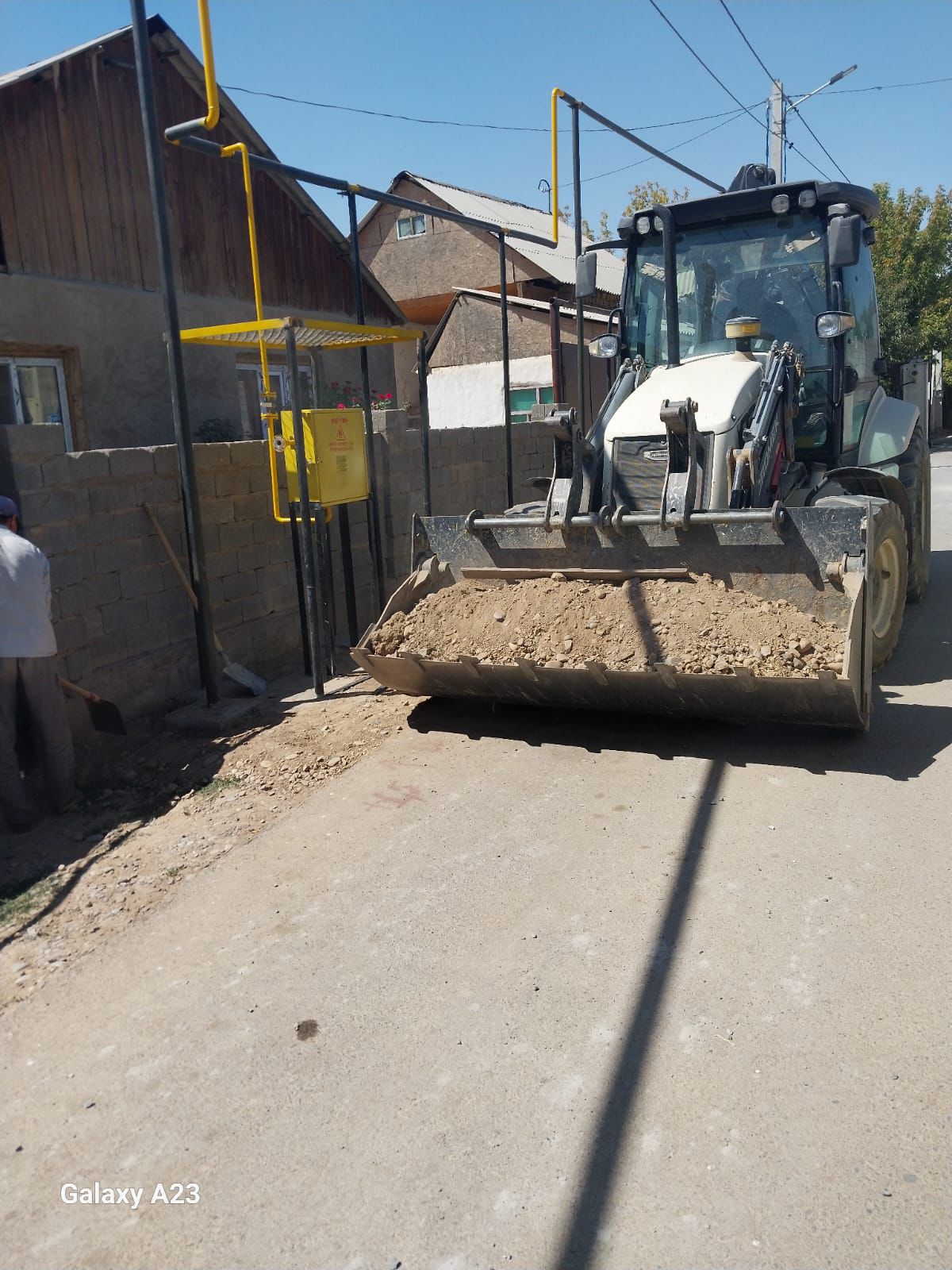 Қызылжар-2 шағынауданы ауыз сумен, табиғи газбен және электр қуатымен қамтамасыз етілді