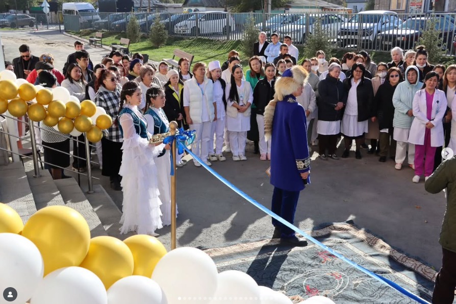 Ұлттық Primary Health Care қауымдастығының жобасы аясында Үштөбе қалалық емханасы базасында Үздік тәжірибе орталығы салтанатты түрде ашылды! 🎉