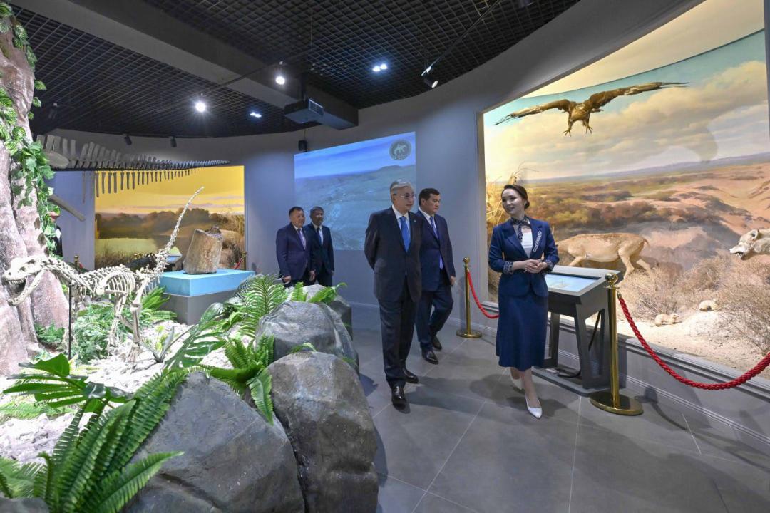 Қасым-Жомарт Тоқаев Қызылорда облысының тарихи-өлкетану музейінің қызметімен танысты