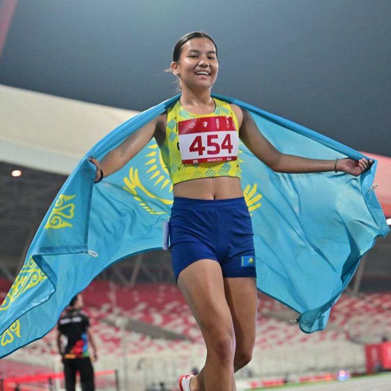 Аида Ақылбекова 3000 метрге жүгіру сайысында қола медаль иегері атанды