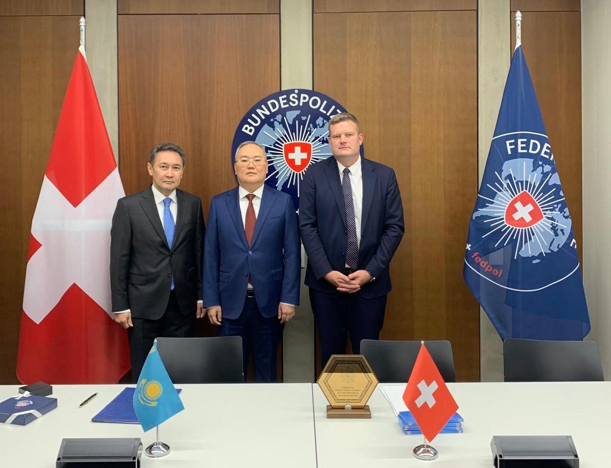 Қазақстан мен Швейцарияның қаржылық барлау қызметтері ынтымақтастық туралы меморандумға қол қойды