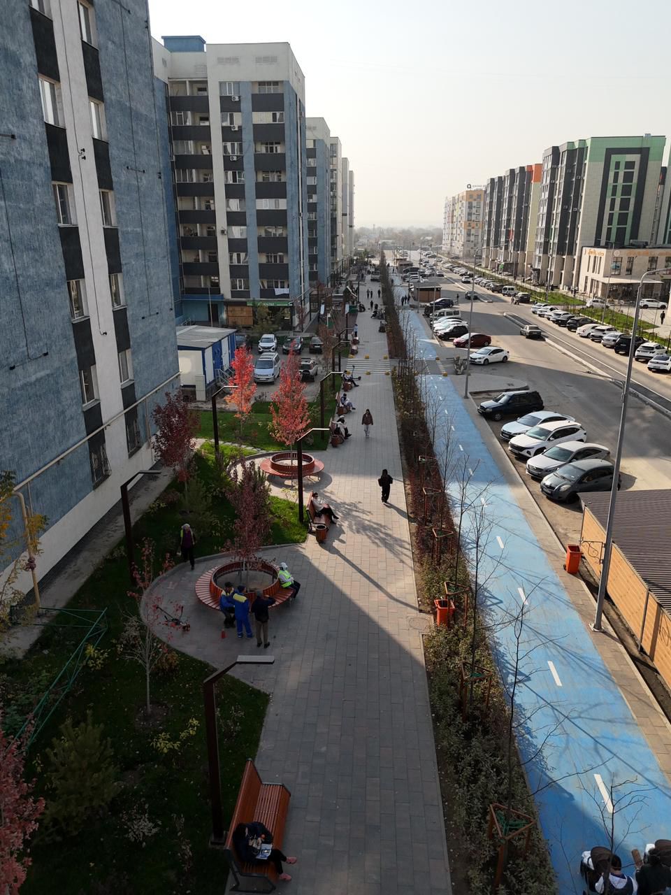 Республика күніне орай Наурызбай ауданында жаңа серуен аймағы ашылды