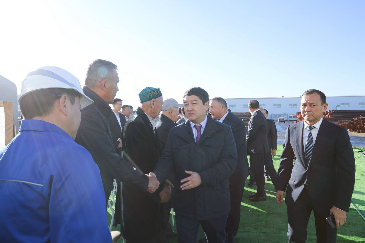 Маңғыстау облысы өнеркәсіптік әлеуетін арттыруда: құбыр өндіретін жаңа цехтар ашылды