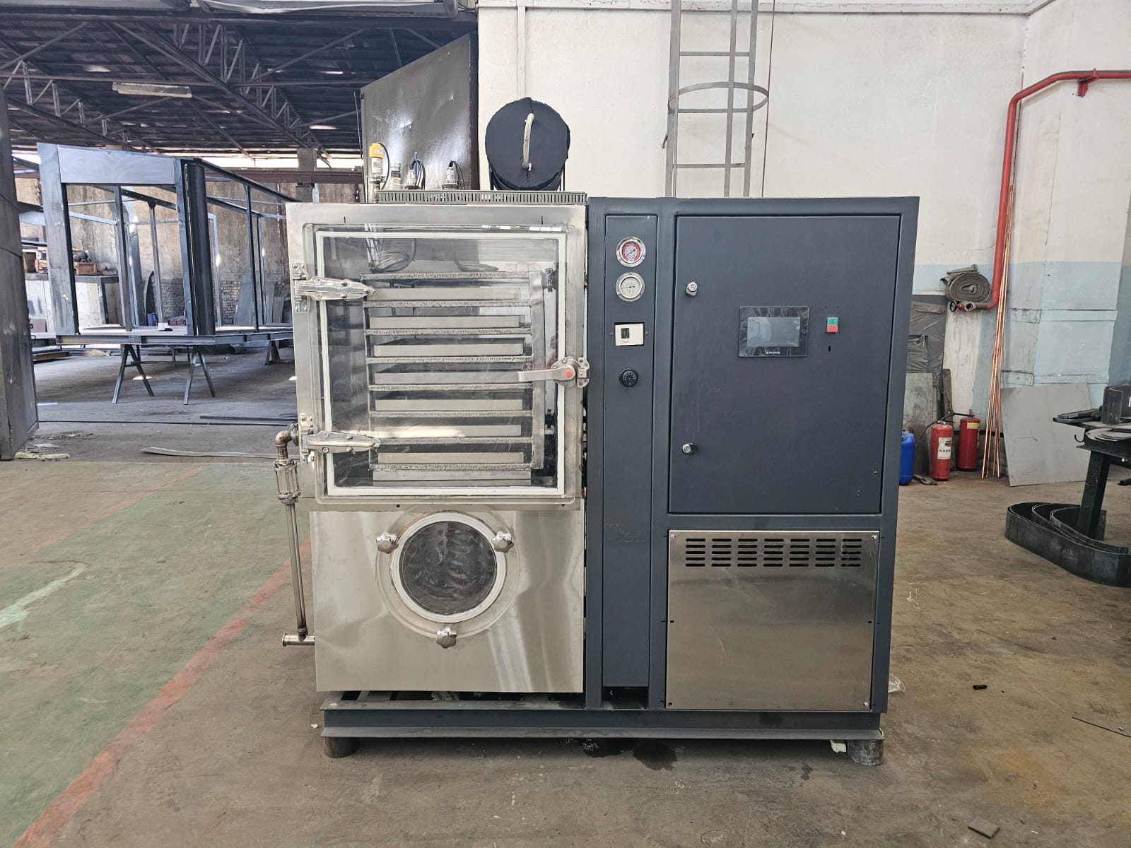 Инженерлік серпіліс: бие және түйе сүтін өңдеуге арналған отандық вакуум-сублимациялық қондырғы таныстырылды