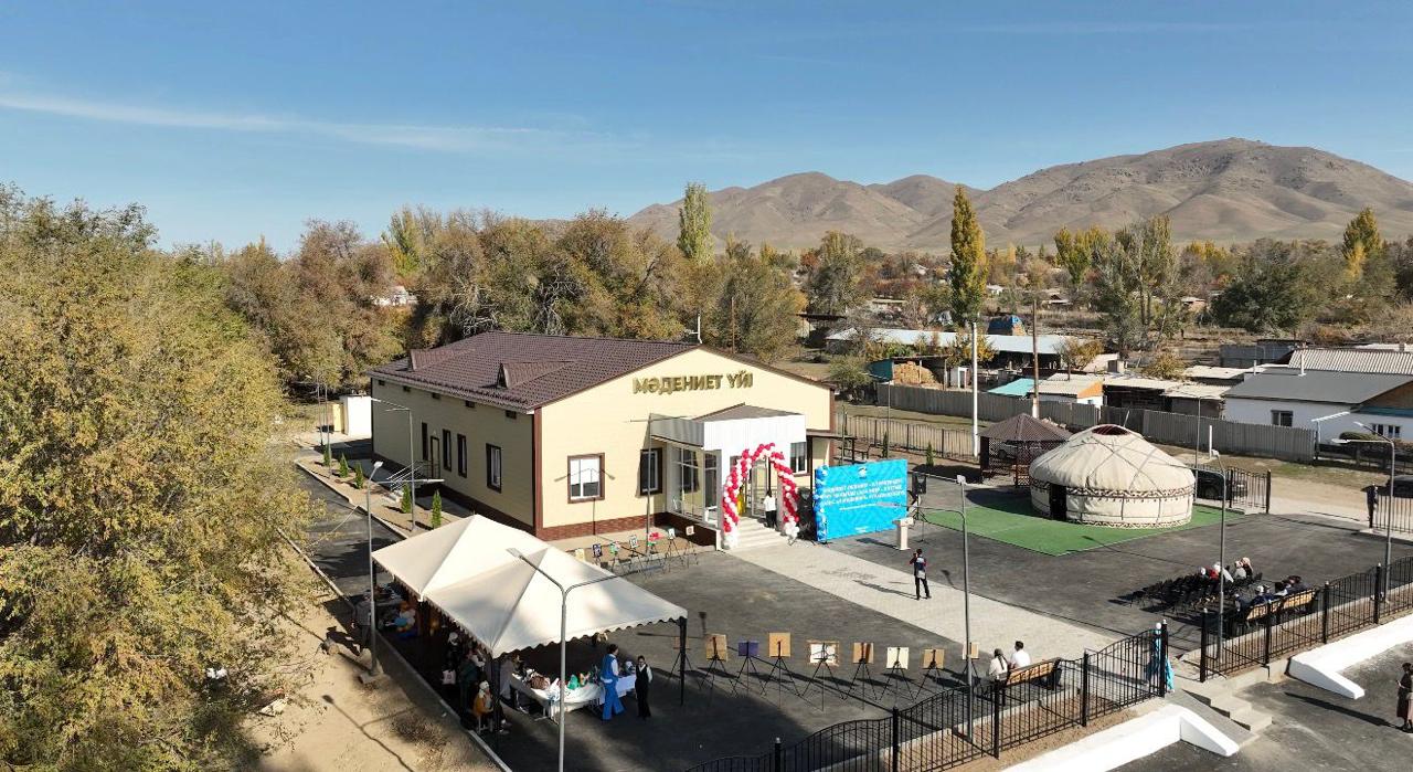 Қордай ауданында жаңа мәдениет үйі ашылды