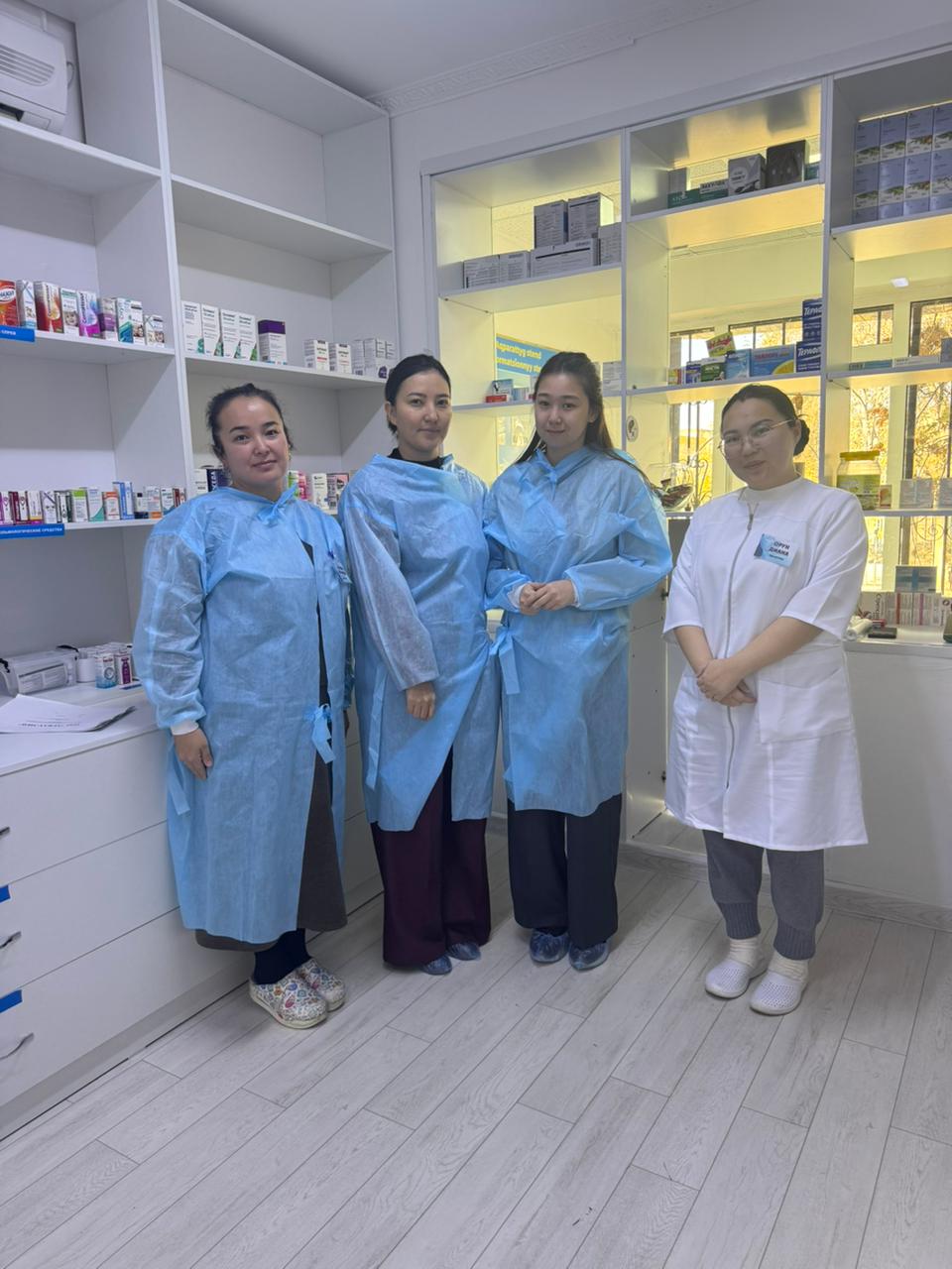 Департаментпен «NURAIMED» ЖШС дәріханасында GPP инспекциясы жүргізілді