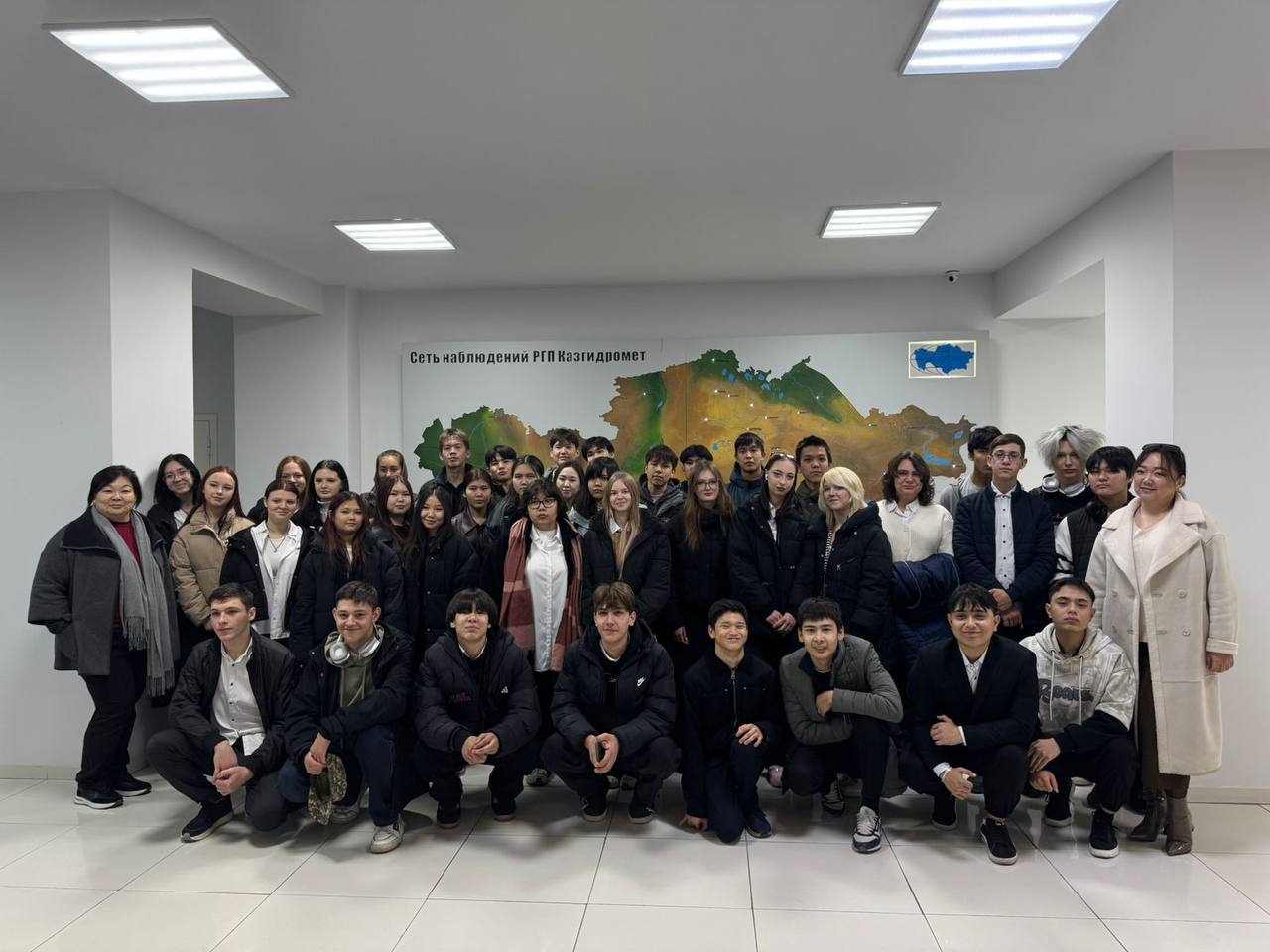 Технологиялық колледждің студенттері «Қазгидромет» РМК-да болды