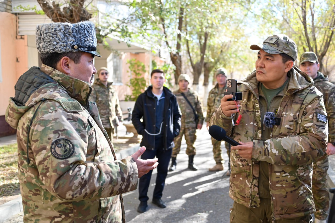 Әскердің тыныс-тіршілігі: журналистер Абай облысының әскери бөлімдерінде болды