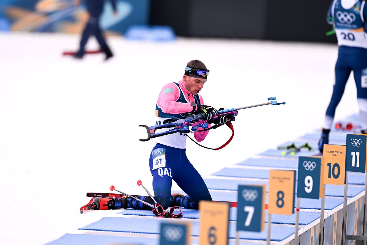 Владислав Киреев биатлоннан із кесу сайысында өнер көрсетті