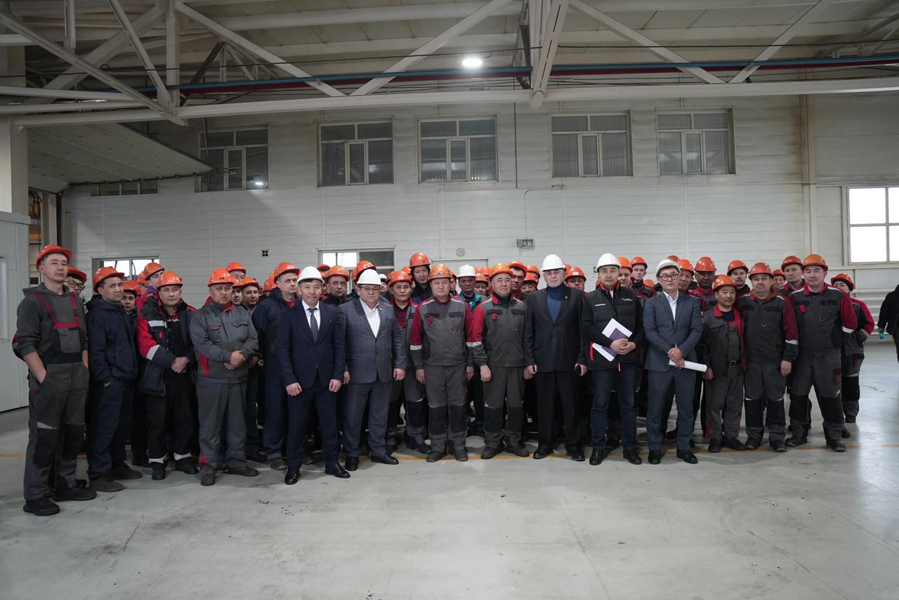 Ақмола облысында «Kazrost Engineering Ltd» жеке компаниясының ұжымымен кездесу өтті.