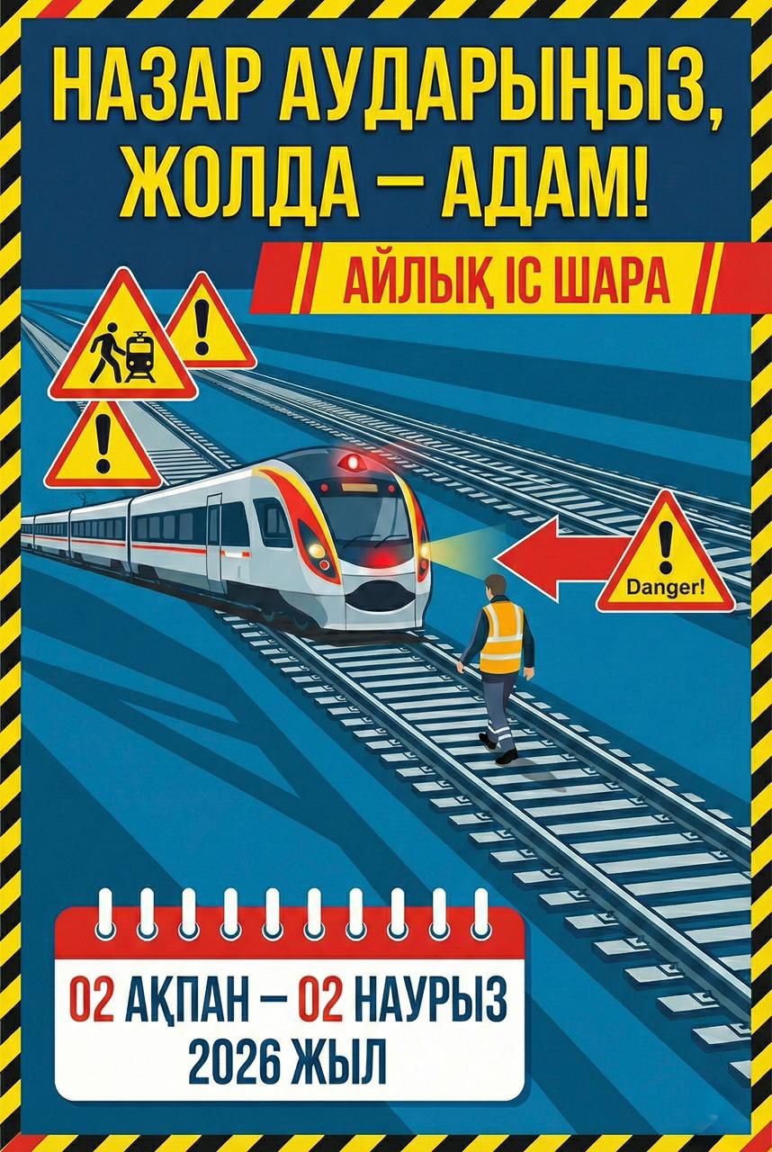 Темір жол қауіпті аймақ