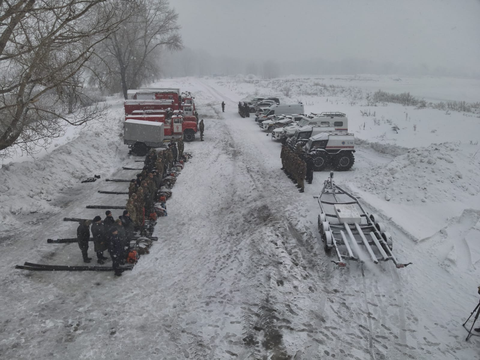 ШҚО су тасқыны кезеңіне дайындығы