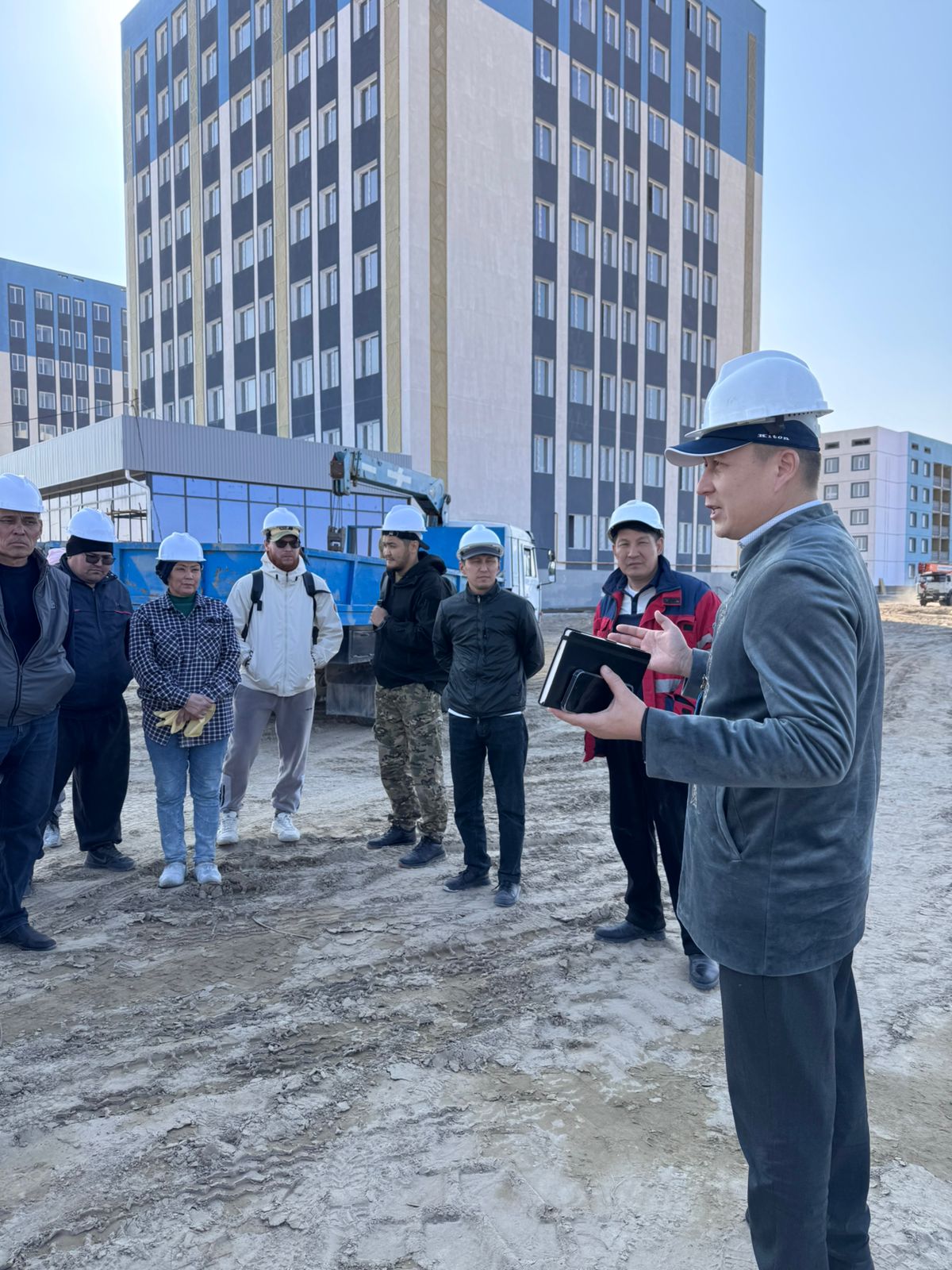 ҚҰРЫЛЫС АЛАҢЫНДА ТІК БАҚЫЛАУ ЖҮРГІЗІЛДІ