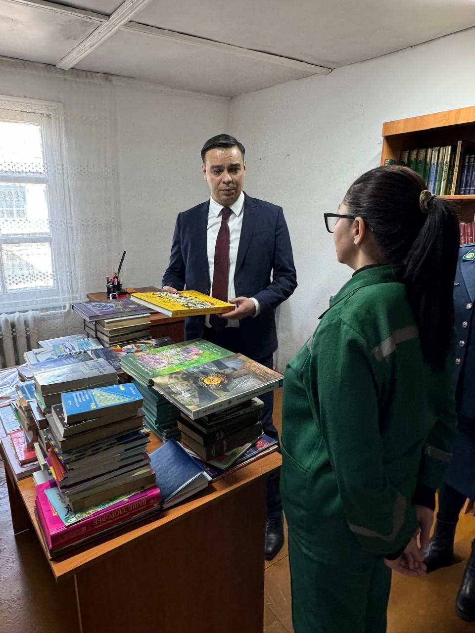 Әйелдер түзеу мекемелері мен жасөспірімдер колонияларының кітапханалары жаңа кітаптармен толықтырылады