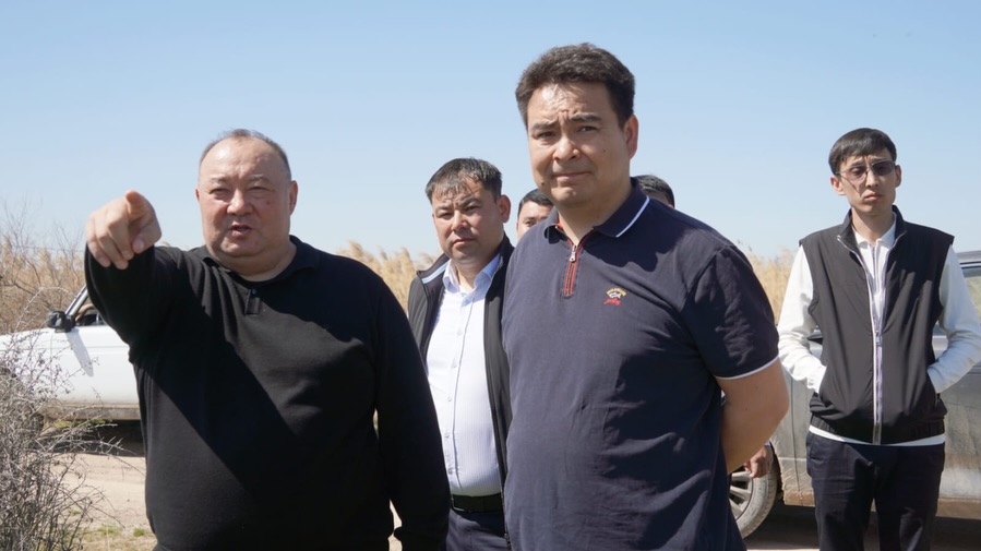 КЕЛЕС ӨЗЕНІНДЕГІ ҚАУІПТІ АЙМАҚТАР АУДАН ӘКІМІНІҢ ЖІТІ БАҚЫЛАУЫНДА