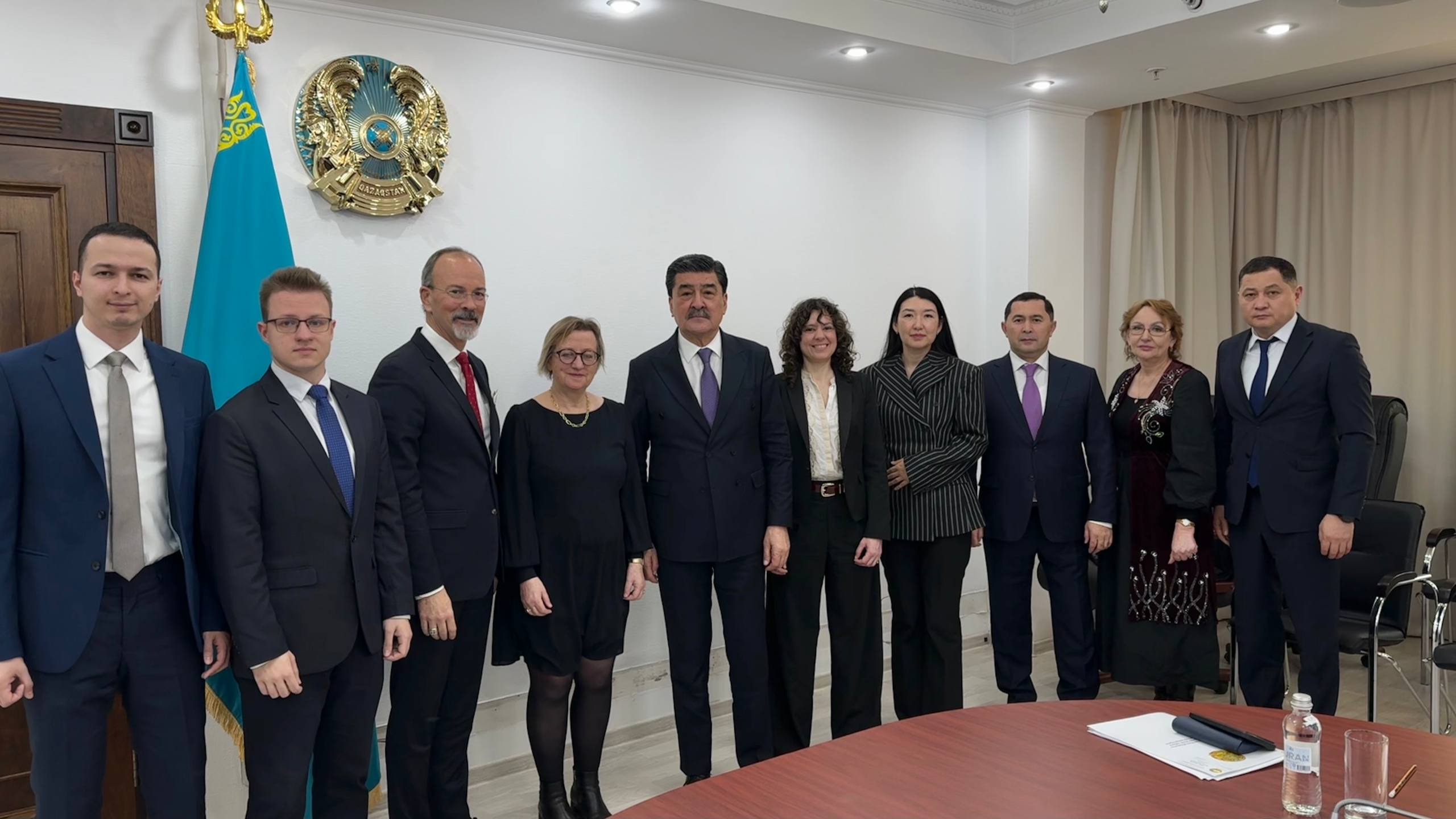 Экономикалық ынтымақтастық және даму ұйымының Еуразия бөлімінің басшысымен кездесу