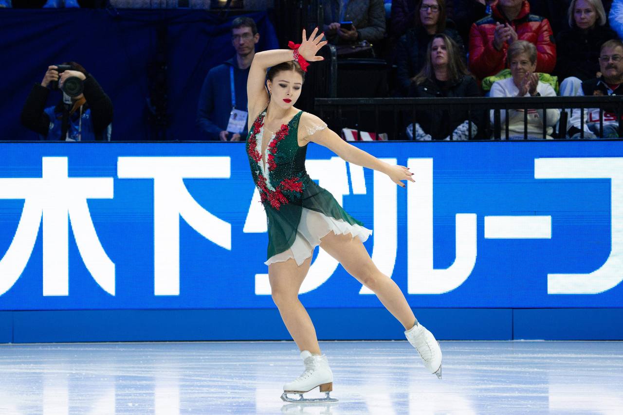 Мәнерлеп сырғанаудан Софья Самоделкина әлем чемпионатының еркін бағдарламасына жолдама алды