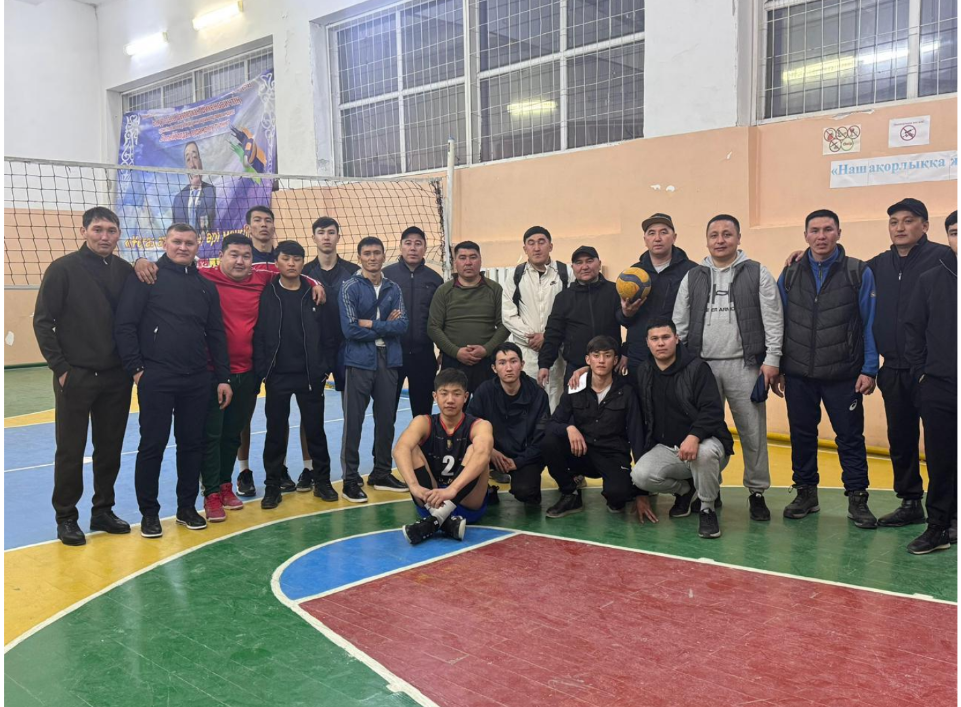 Волейболдан ауыл жастары арасында жарыс өтті