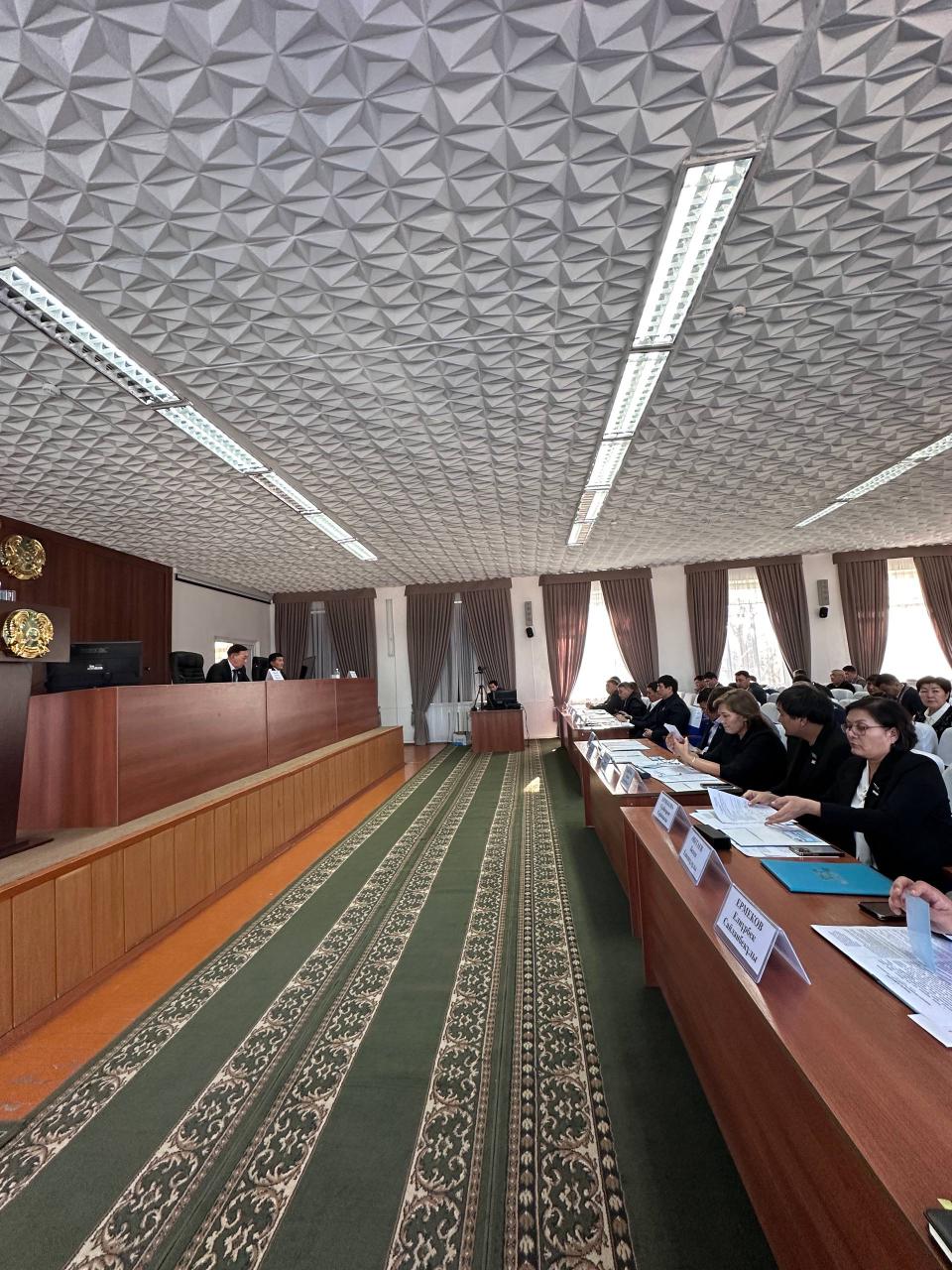 Аудандық мәслихаттың кезекті LXII – сессиясы өтті