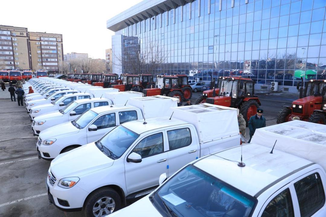 Ақтөбе облысы аумағындағы орман шаруашылықтарына жаңа техникалар табысталды