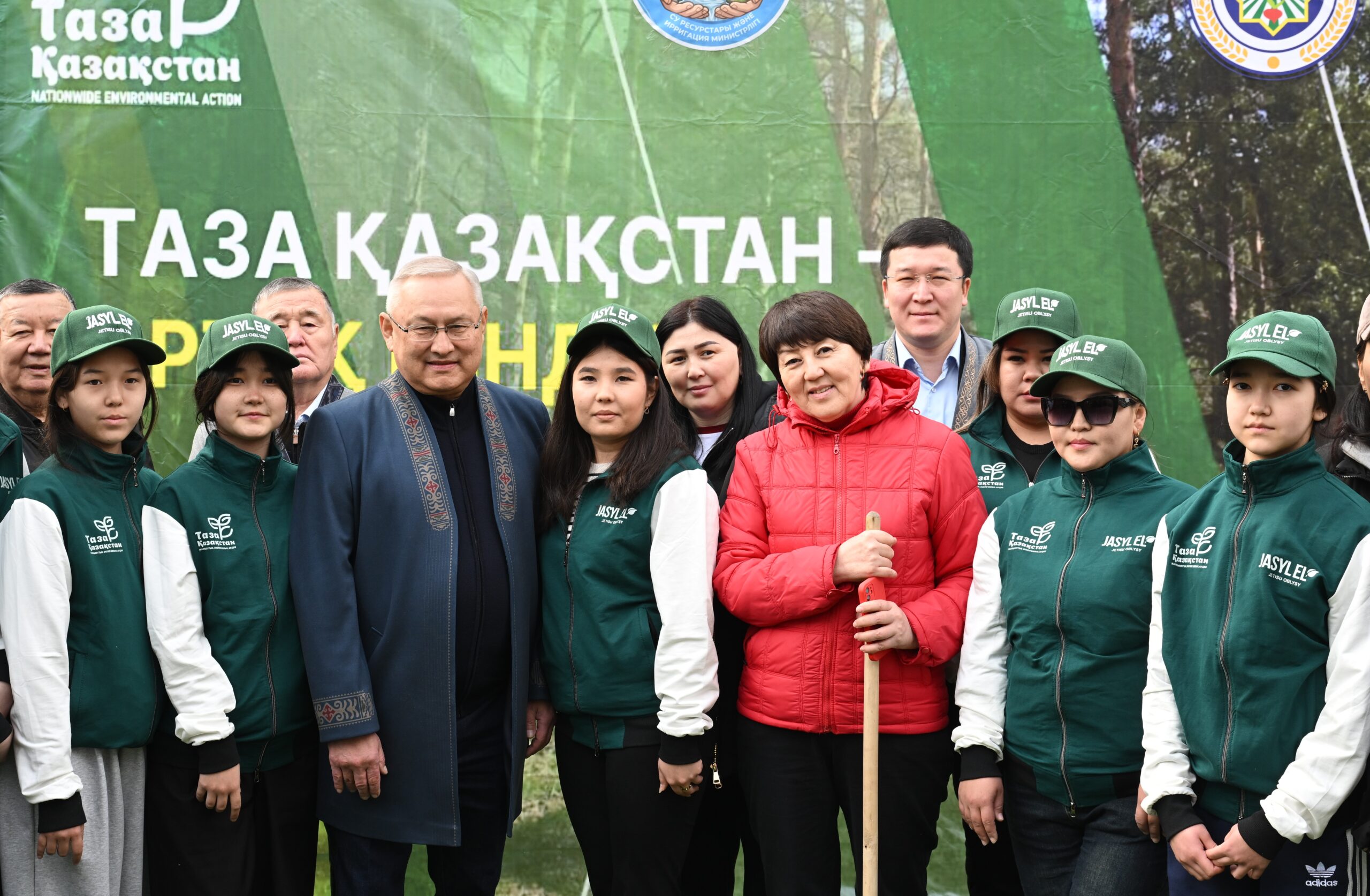 Жетісуда «Мөлдір бұлақ» экологиялық акциясы аясында бір күнде сегіз бұлақтың көзі ашылды