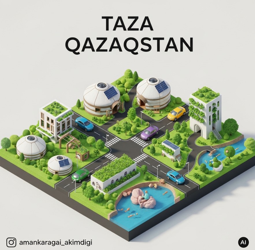 Қазақстанымыздың табиғаты – біздің байлығымыз, болашағымыз.