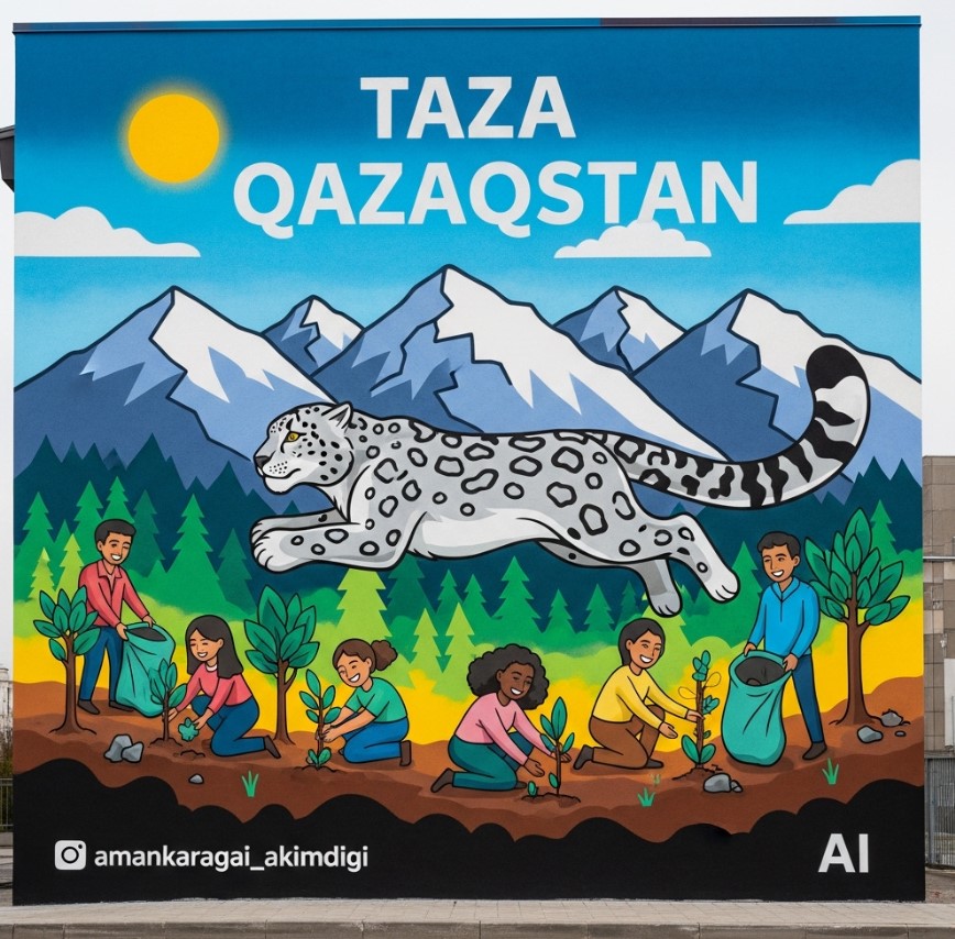 Тазалықты сақтау – әрқайсымыздың міндетіміз.