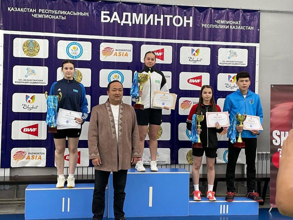 «Қостанайлық бадминтоншылар ҚР чемпионатында жеті алтын медаль жеңіп алды»