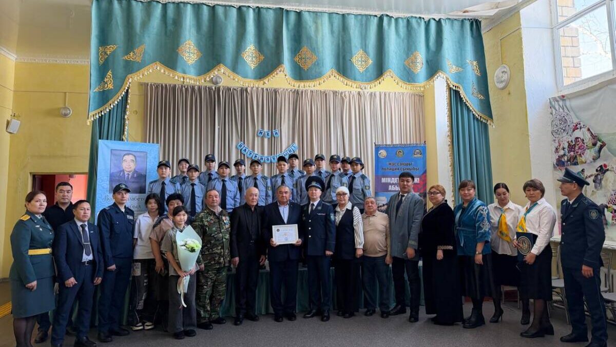 Қарағанды облысында кезекті “Жас сақшы” полиция сыныбы ашылды