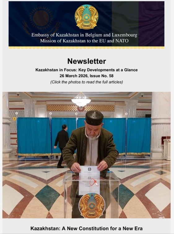 Newsletter Kazakhstan – 26.03.2026