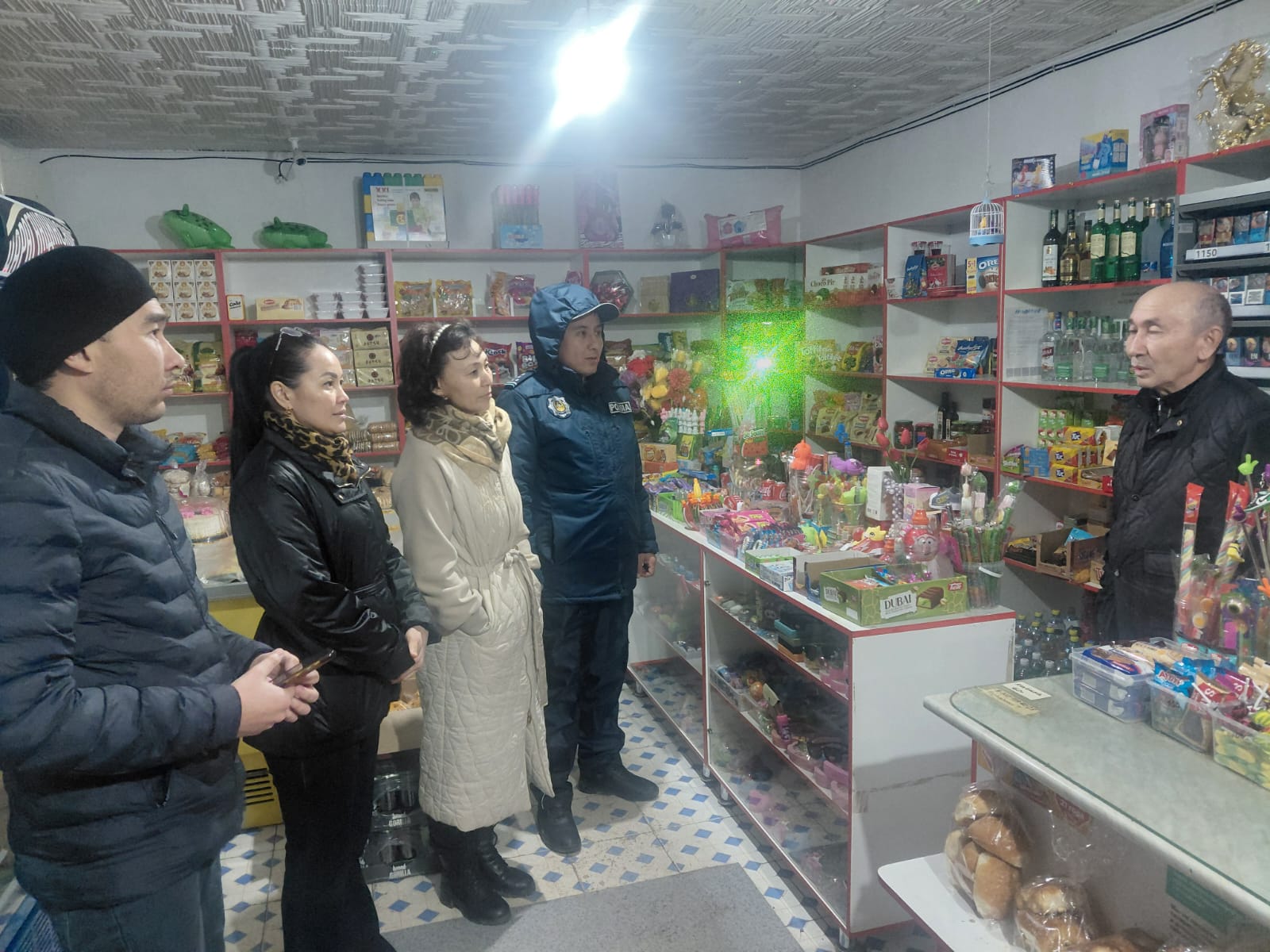 Түнгі рейдтік жұмыстар жүргізілді.