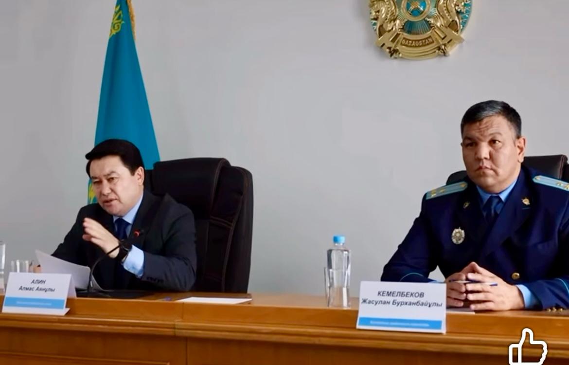 Қорғалжын ауданында төтенше жағдайлардың алдын алу мәселесі қаралды