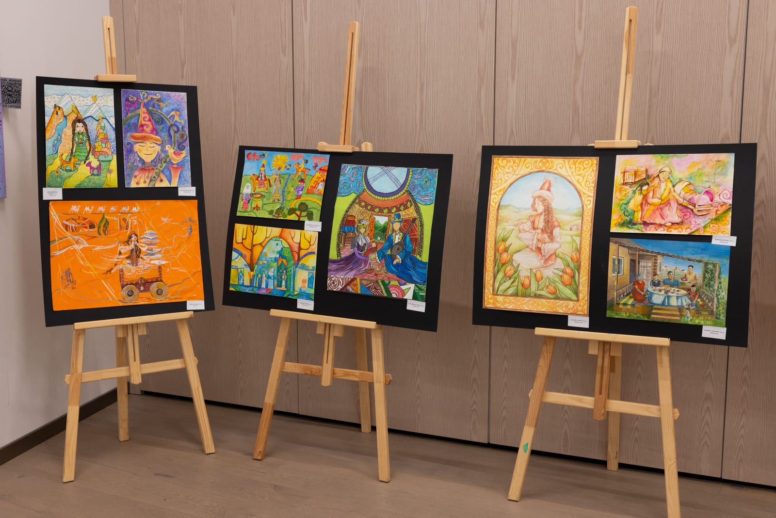 Ригада Наурыз мерекесі аясында «Балалар әлемді бейнелейді» атты Қоғамдық қорының көрмесі өтті