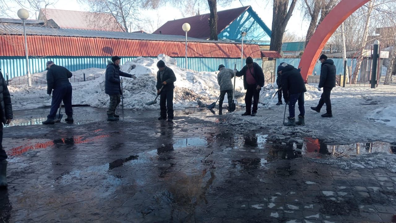 Үржар ауданында су тасқынының алдын алу шаралары жүргізіліп жатыр