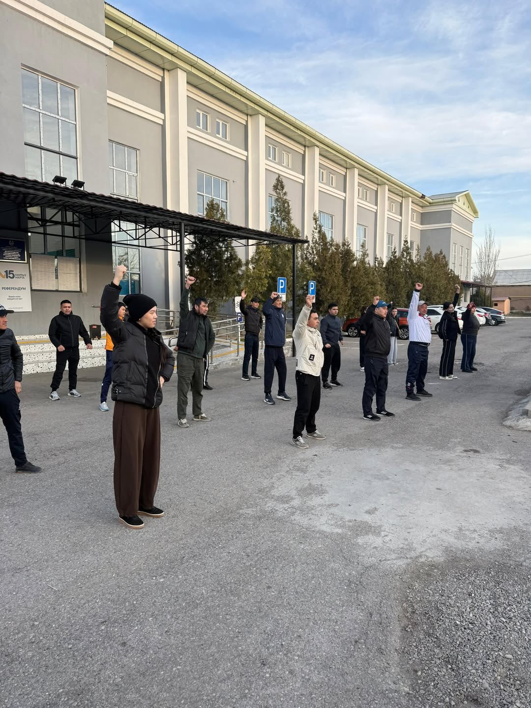 САЙЛАУ УЧАСКЕЛЕРІНДЕ ТАҢҒЫ СЕРГІТУ ЖАТТЫҒУЛАРЫ ҰЙЫМДАСТЫРЫЛДЫ