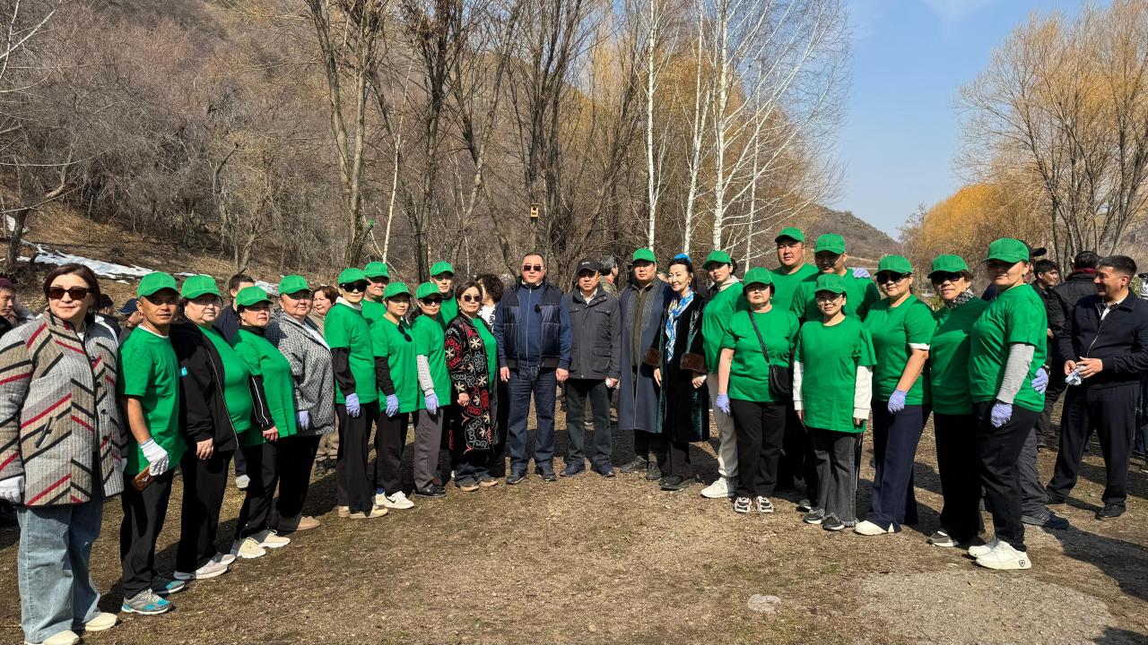 Бұлақ көрсең, көзін аш: Алматы облысында 1500 адам «Мөлдір бұлақ» акциясына қатысты