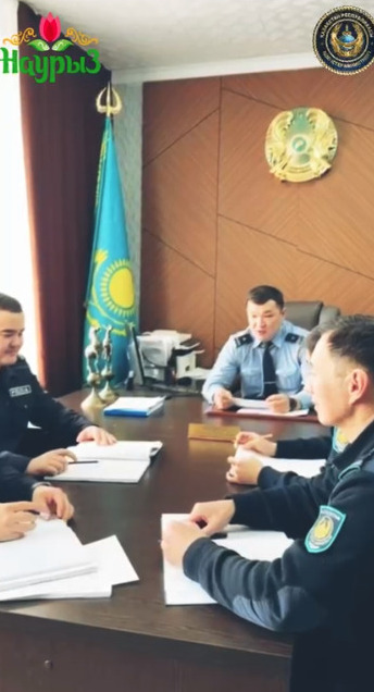 Полиция майоры Наурызбай Тасқынбай: Қызмет пен жауапкершілік