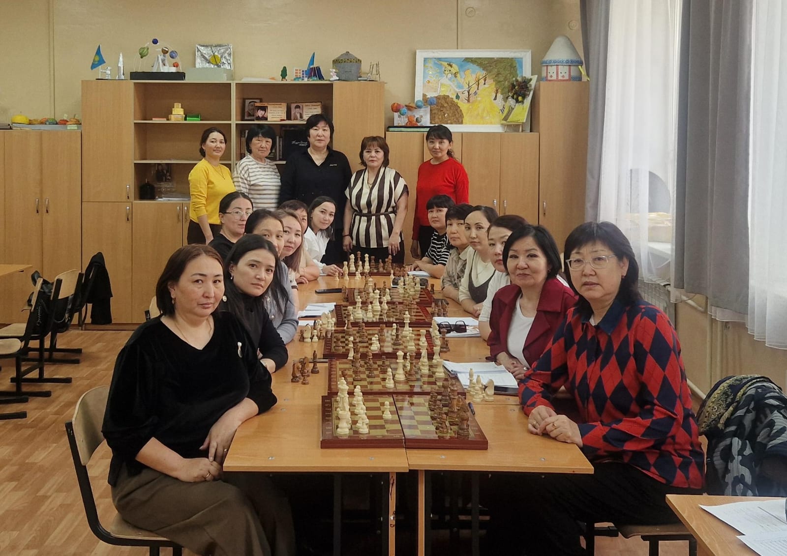 «Білім берудегі шахмат» республикалық жобасы аясындағы мұғалімдердің кәсіби біліктілігін арттыру тренингі